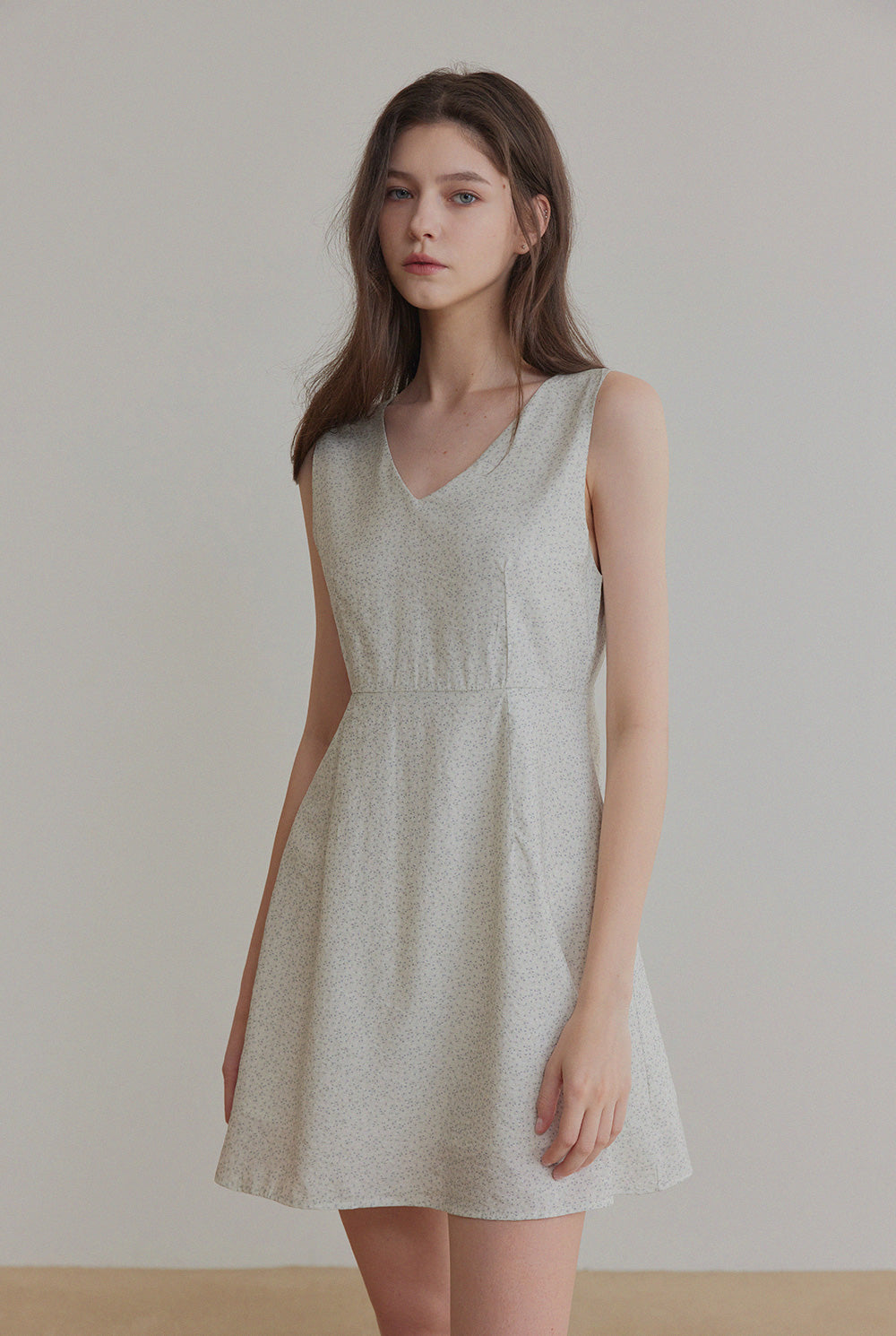 [TWEE] Lund Tiny Floral Flare Dress-1