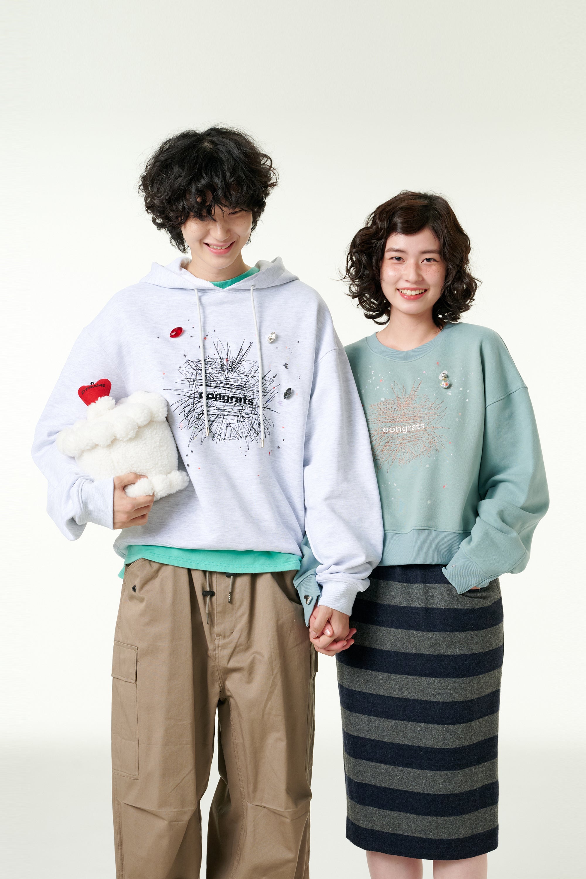 Couple Fashion Cloud Cake Spring Sweater-0