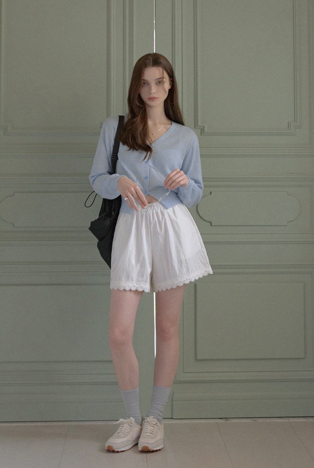 [TWEE] Evelyn V-Neck Cardigan-0