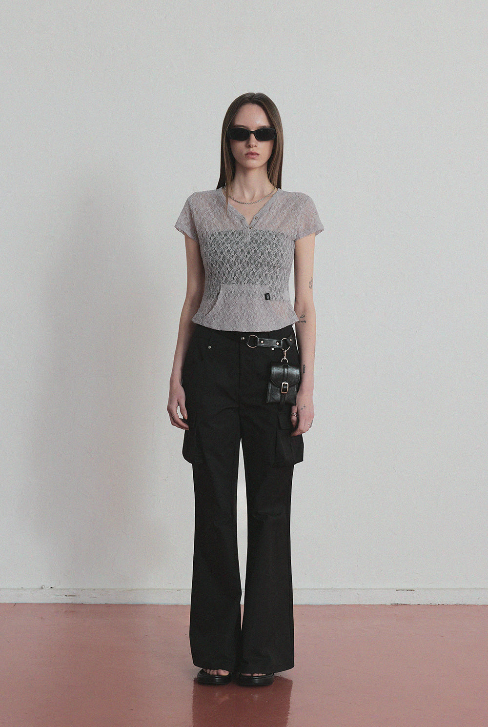 [TWEE] [GROWHIDE] Lophen Pocket Sheer T-Shirt-5