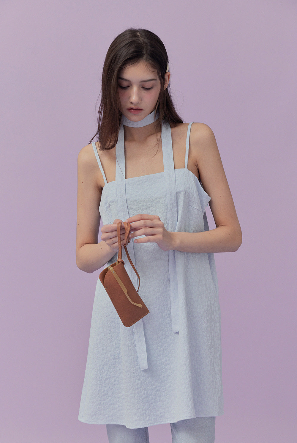 [TWEE] Muen Tie Set Bustier One-piece-1