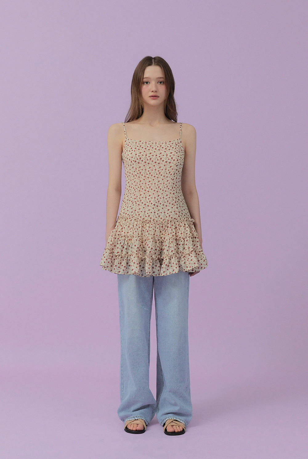 [TWEE] Ldoor Ruffle Mini Dress-3