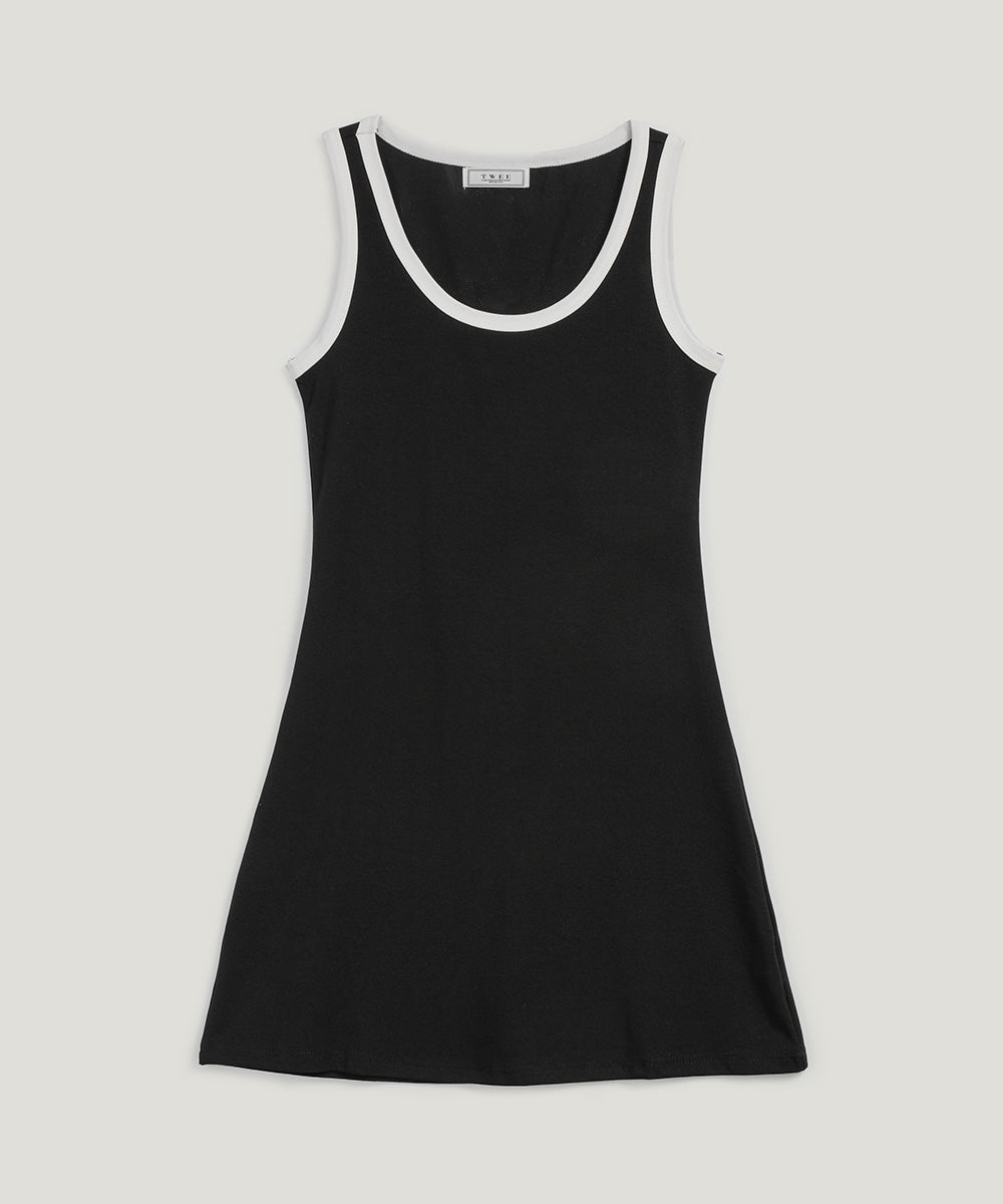 [TWEE] Newman sleeveless mini dress-5