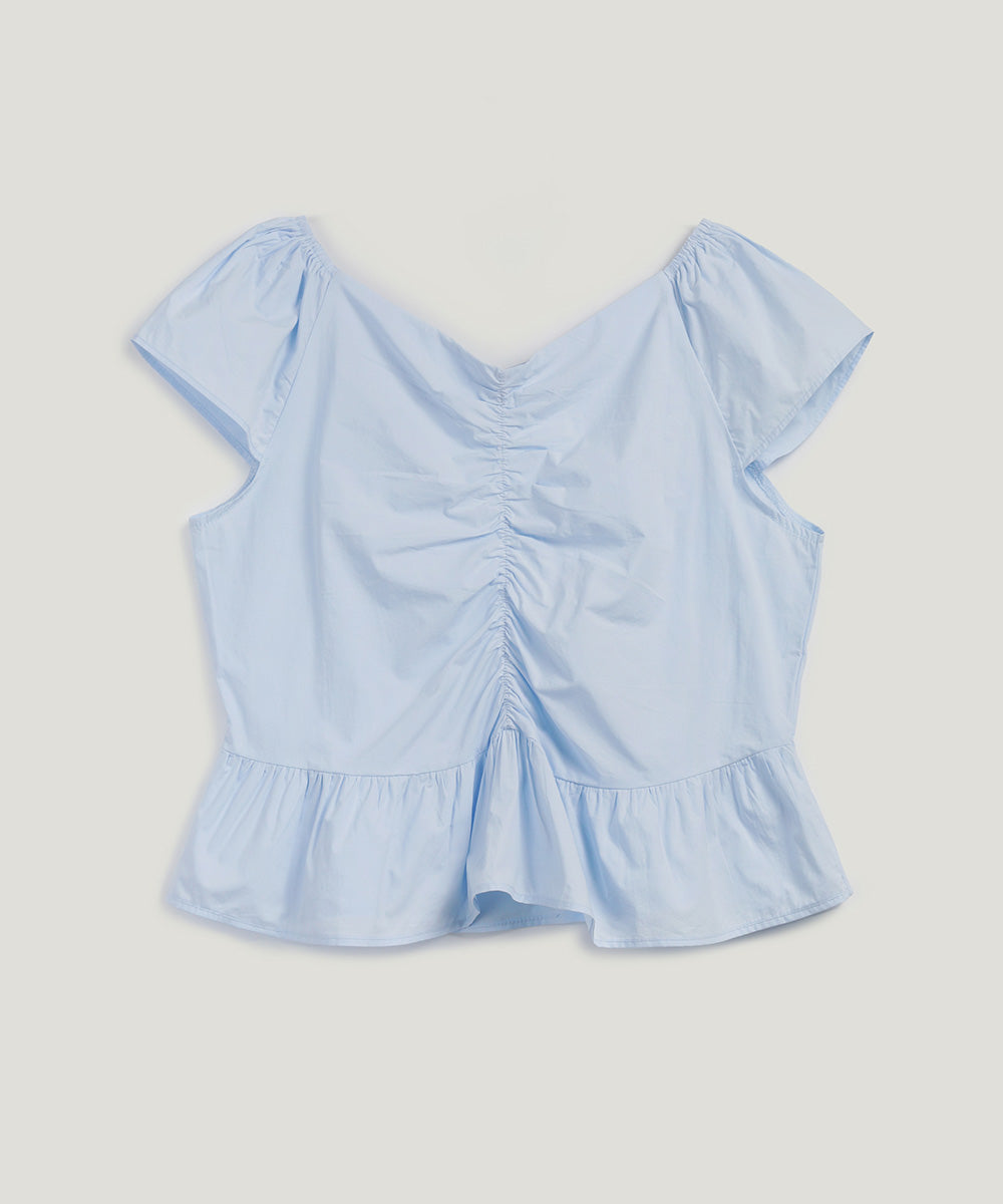 [TWEE] Ricoz Pintuck Blouse-5