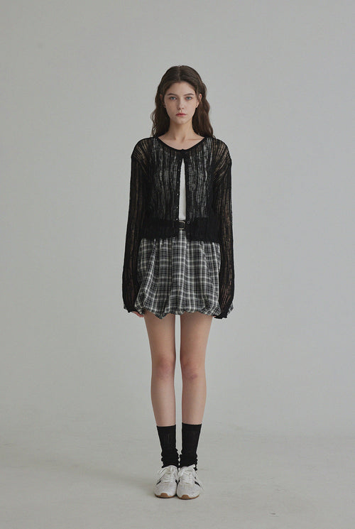 [TWEE] Litde See-Through Cardigan-1