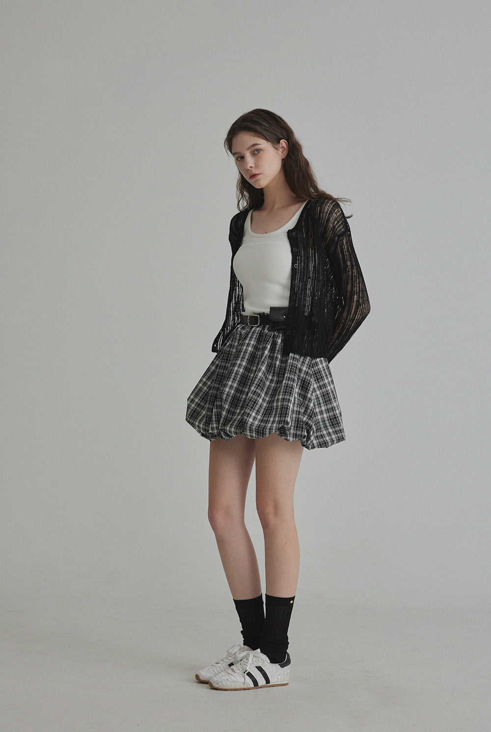 [TWEE] Litde See-Through Cardigan-2