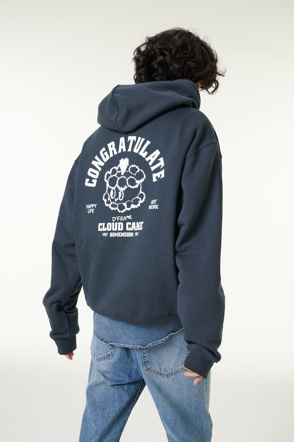 [CLOUD CAKE] Men's Fashion Cloud Cake Fluffy Hoodie-1