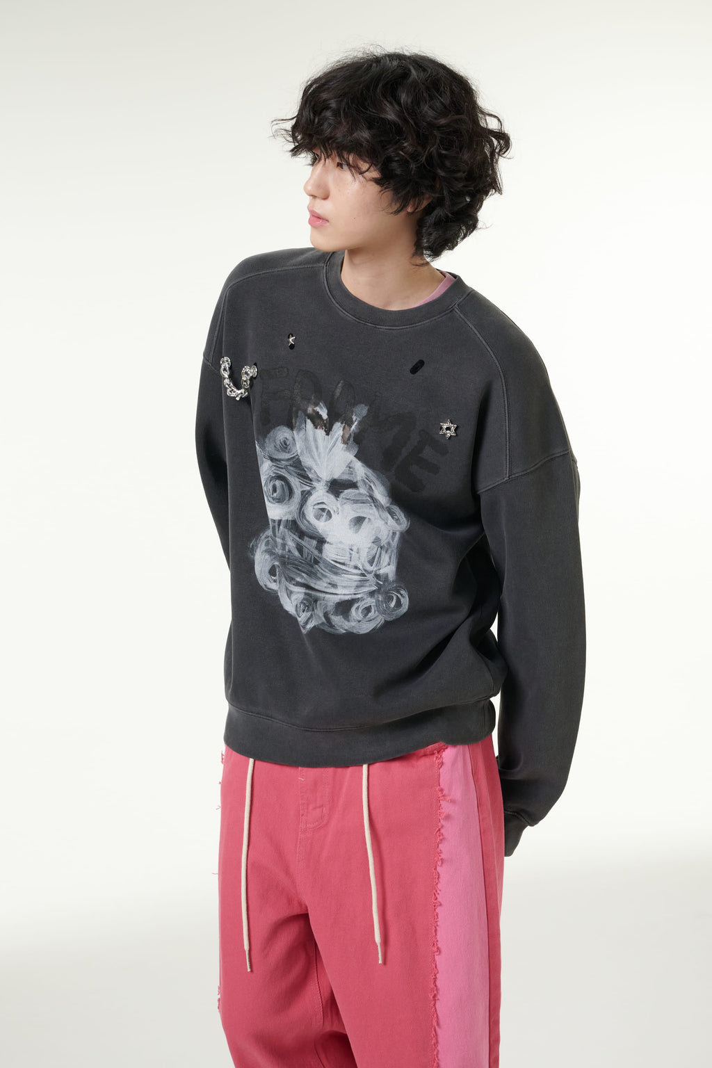 Couple Fashion Cloud Cake Sweatshirt-2