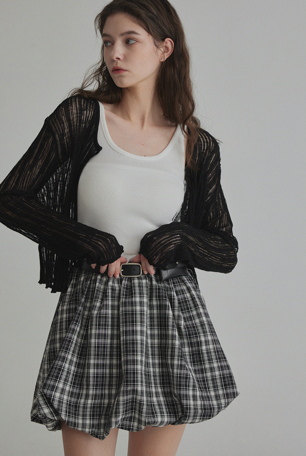 [TWEE] Litde See-Through Cardigan-0