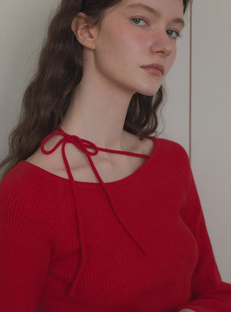 [TWEE] Hayder Shoulder Strap Knit-3