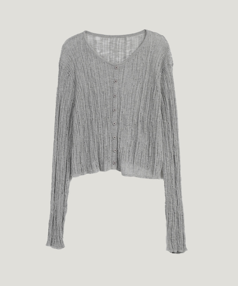 [TWEE] Litde See-Through Cardigan-6