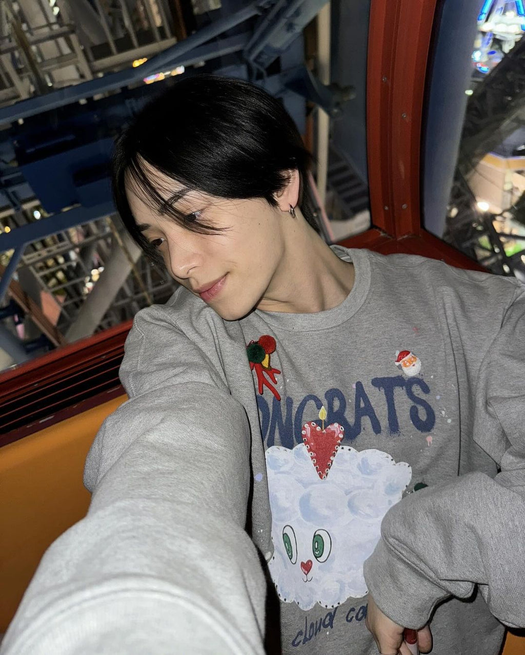 [CLOUD CAKE] Fashion unisex party style sweatshirts hot sale limited editon-3