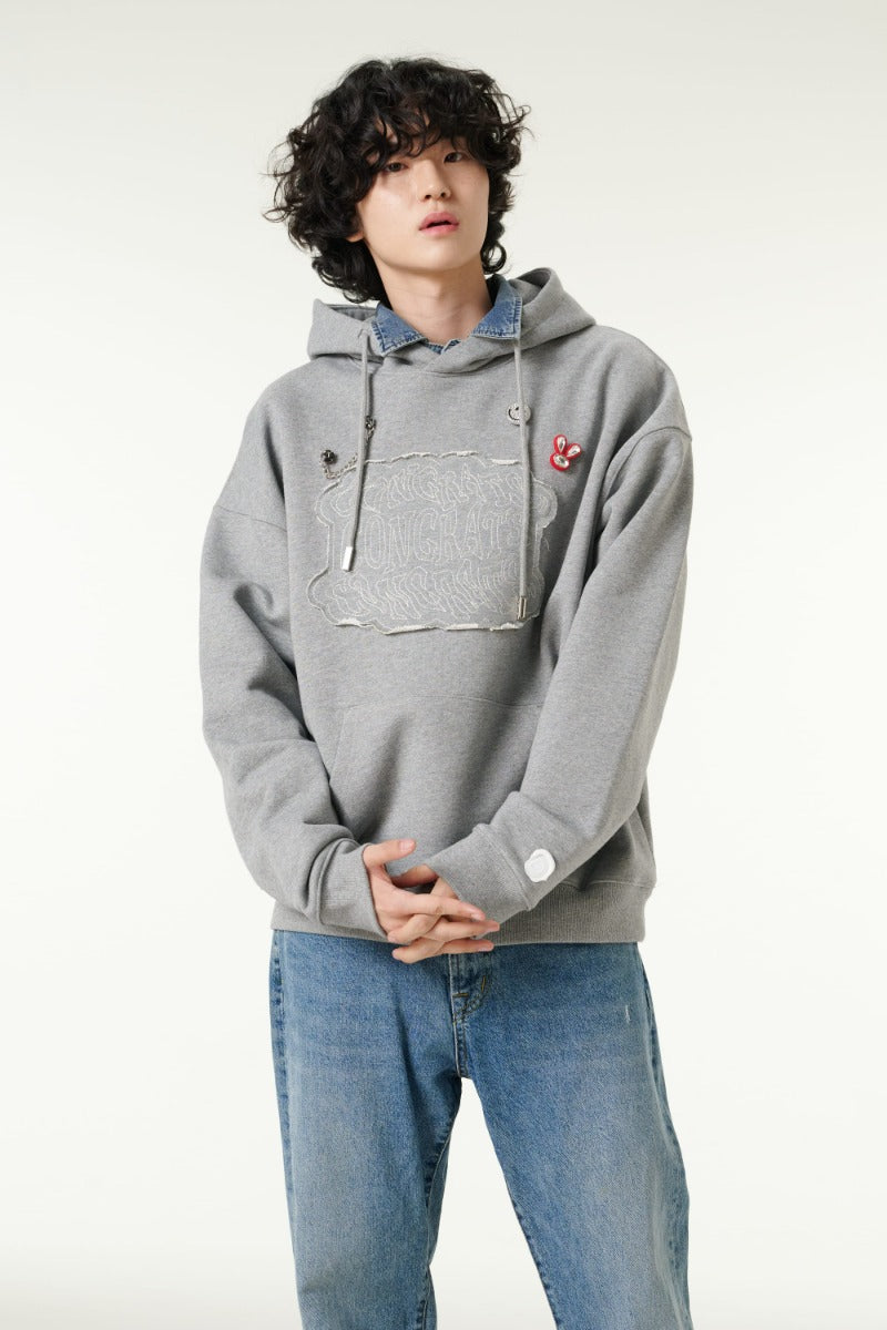 [CLOUD CAKE] Men's Fashion Cloud Cake Fluffy Hoodie-2