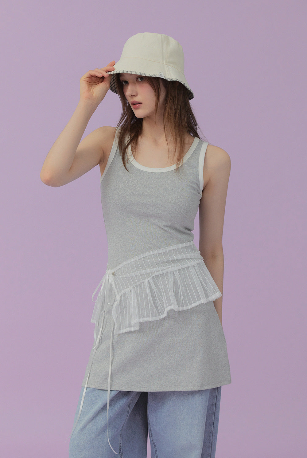 [TWEE] Newman sleeveless mini dress-2