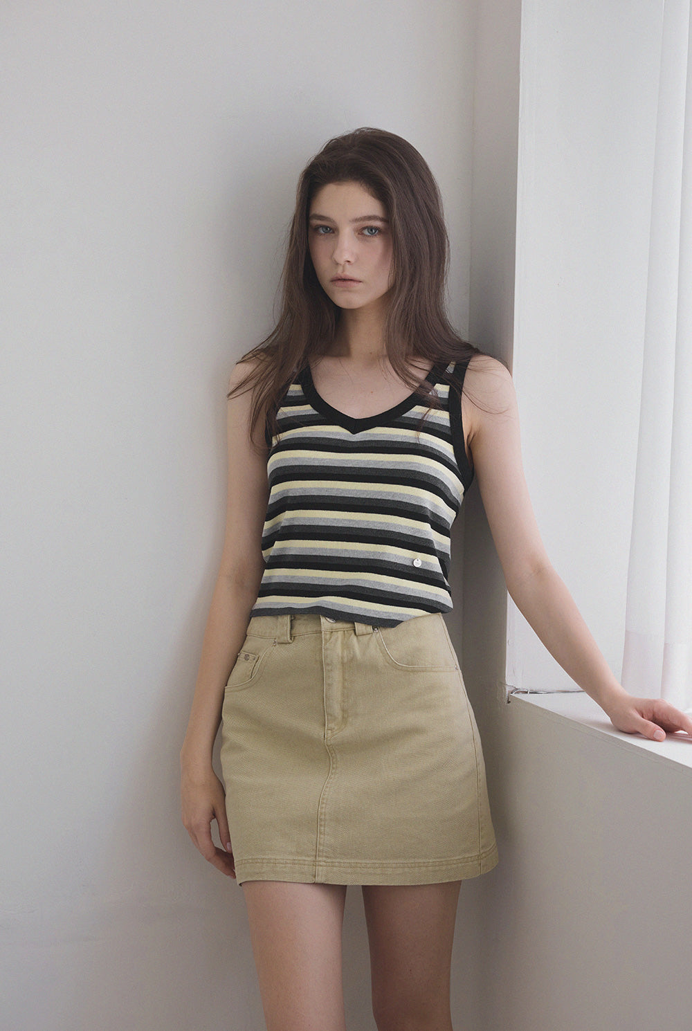 [TWEE] Meum Multi-Stripe Sleeveless Top-5