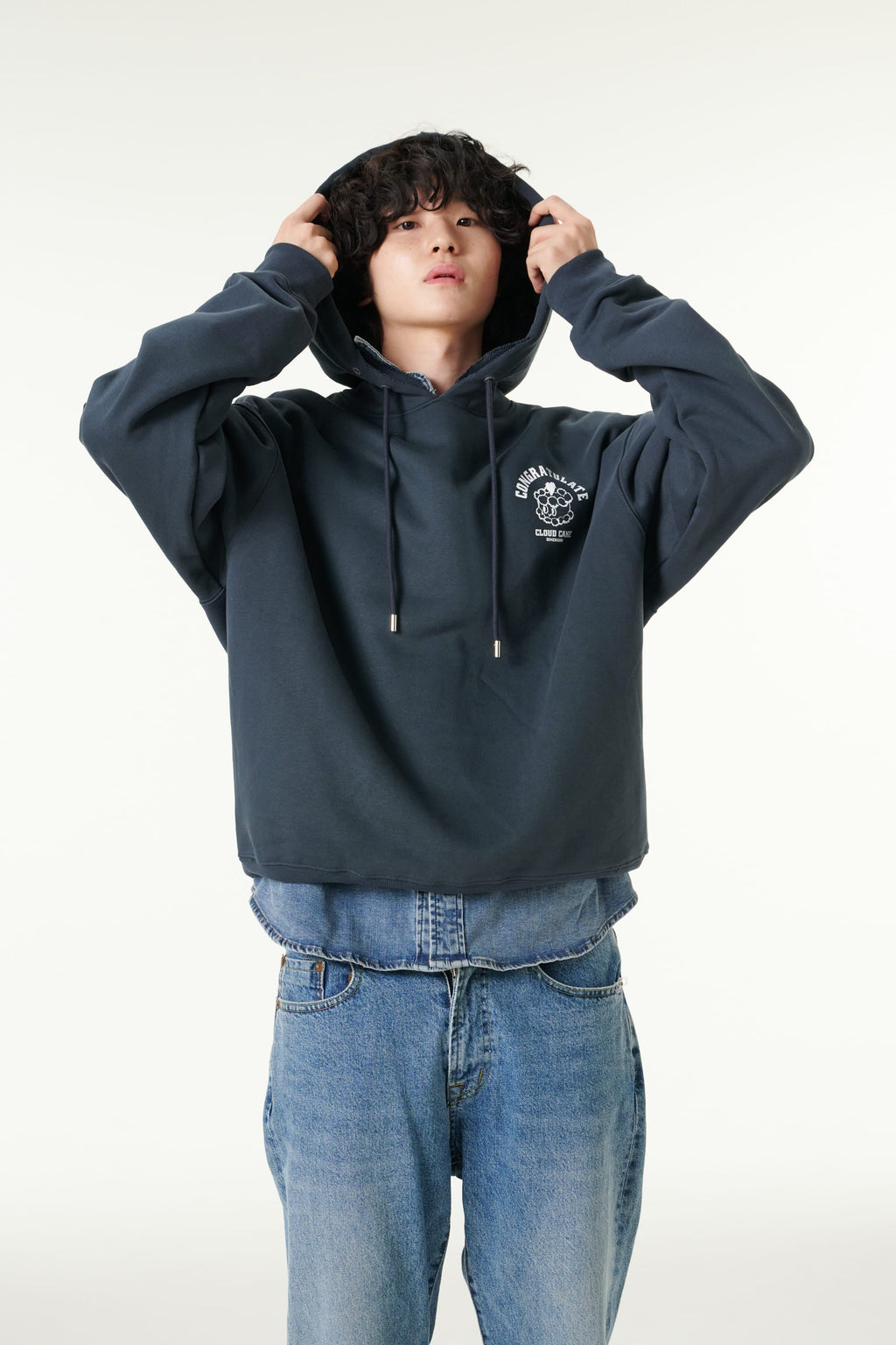 [CLOUD CAKE] Men's Fashion Cloud Cake Fluffy Hoodie-3