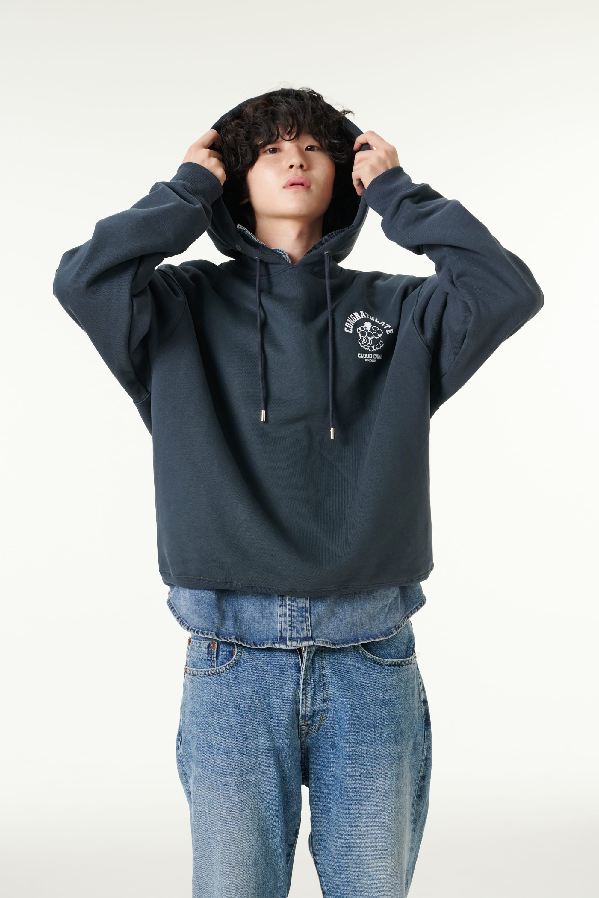 [CLOUD CAKE] Men's Fashion Cloud Cake Fluffy Hoodie-3