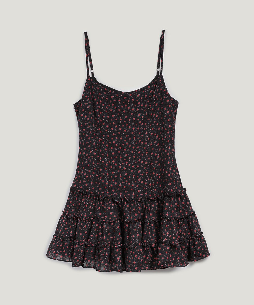 [TWEE] Ldoor Ruffle Mini Dress-5