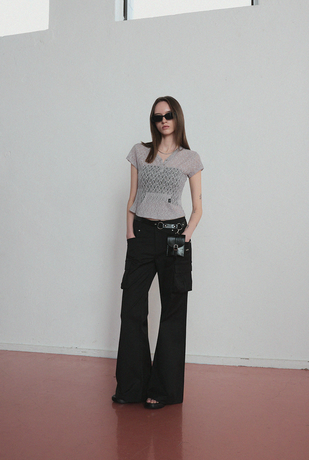 [TWEE] [GROWHIDE] Lophen Pocket Sheer T-Shirt-3