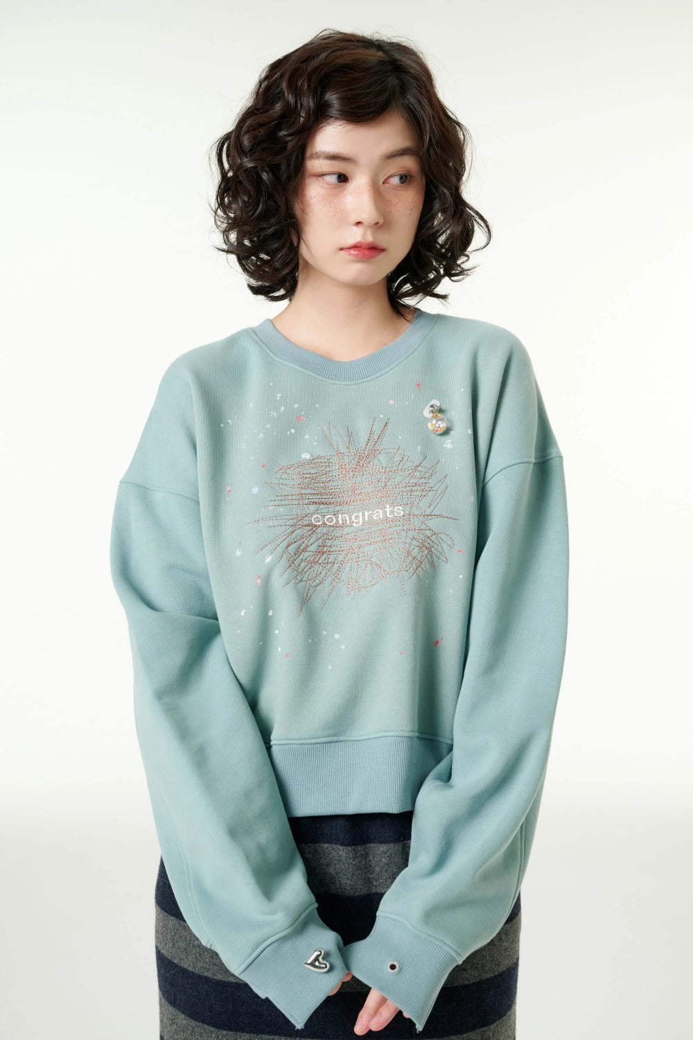 Couple Fashion Cloud Cake Spring Sweater-2