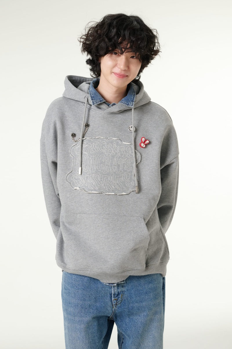 [CLOUD CAKE] Men's Fashion Cloud Cake Fluffy Hoodie-0