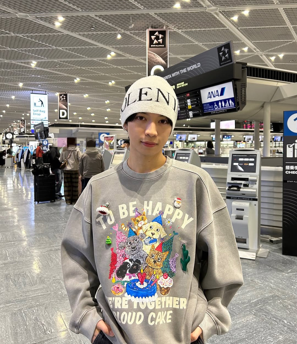 [CLOUD CAKE] Fashion sweashirt with jibbitz-charms hot sale limited edition-0